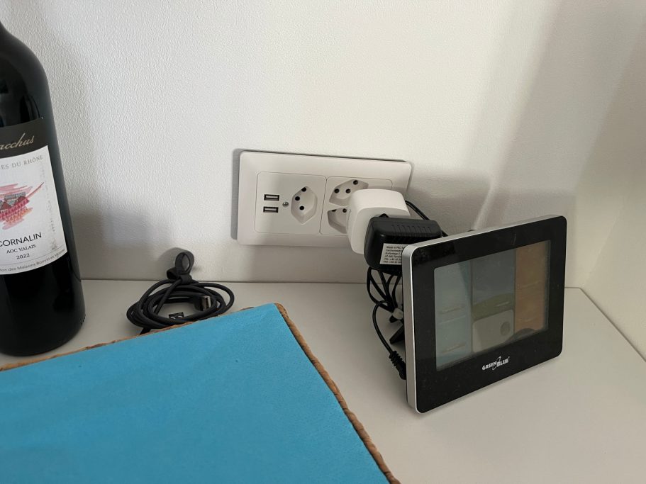 Steckdose mit USB-Anschlüsse