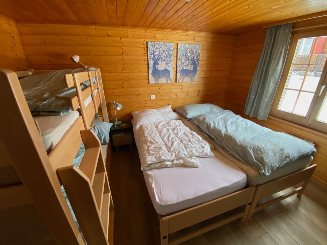 Zimmer 2 (bei total 6 Gästen)